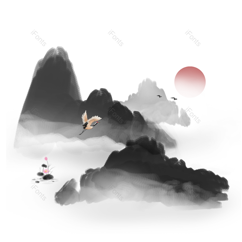节日图片,中国风元素,传统PNG,简约风免抠素材